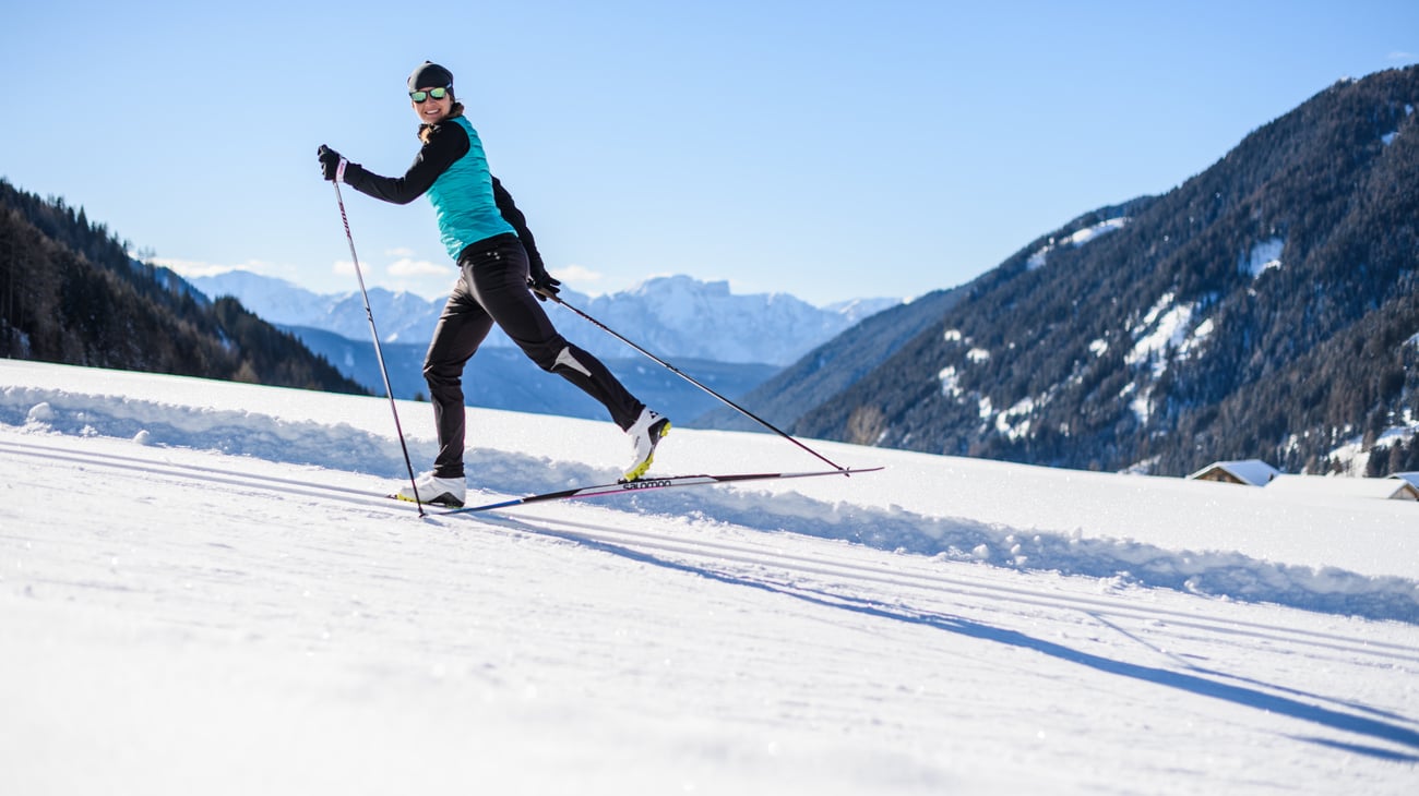 Cross Country skiing Dolomites