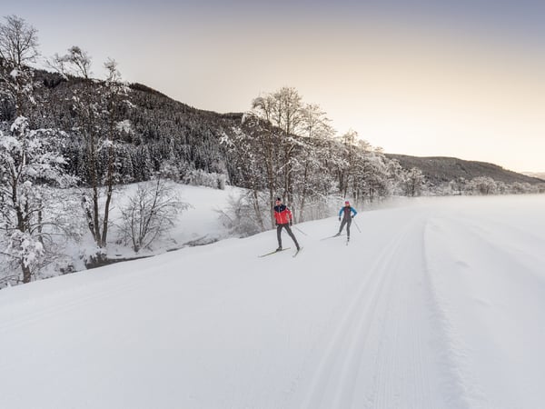 Cross Country skiing Dolomites